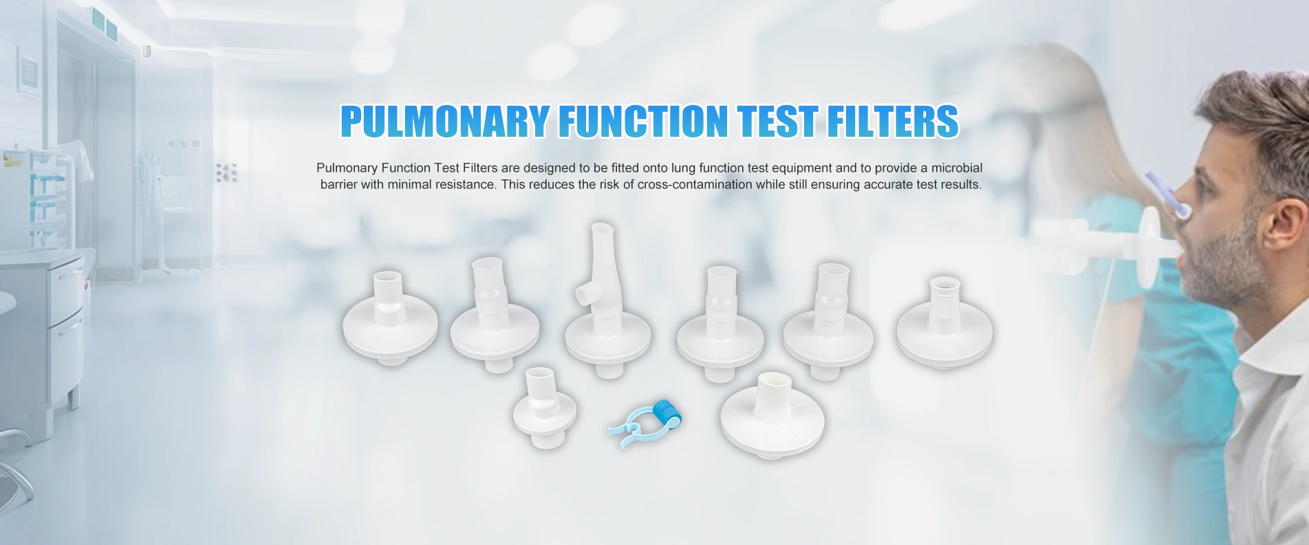 Fornecedor de filtros de teste de função pulmonar na China